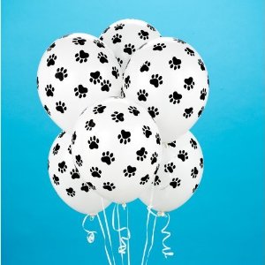 dog paw balloons 