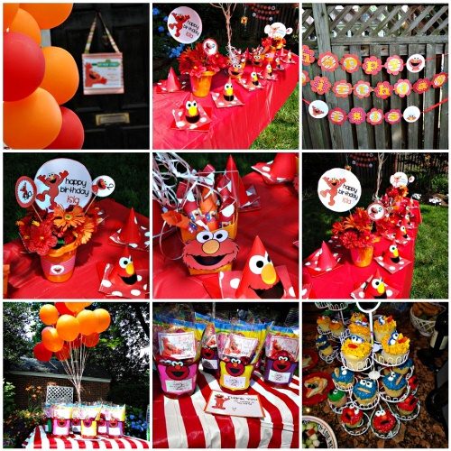 Elmo birthday party